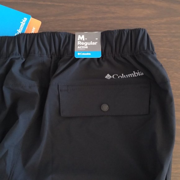 🆕 Columbia Men's Timberlake Camp Woven Jogger, Medium Ins 30” -Black, Authentic - Picture 5 of 9